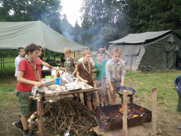 Sint-Martinus den XIIde - Kamp Bourseigne-Neuve JVK